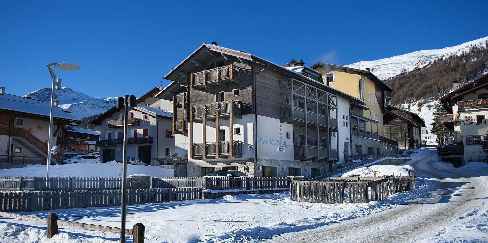 Hotel Marzia Livigno Bagian luar foto