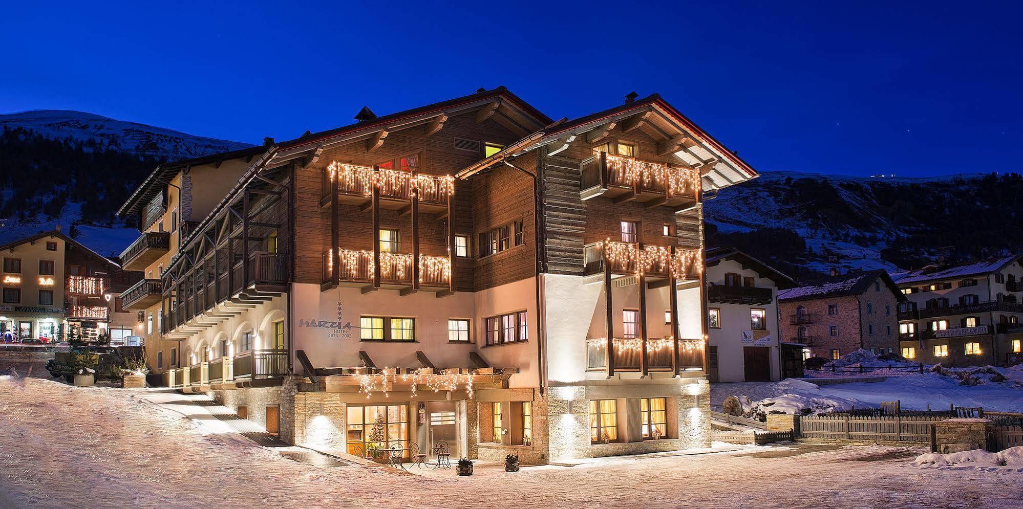 Hotel Marzia Livigno Bagian luar foto